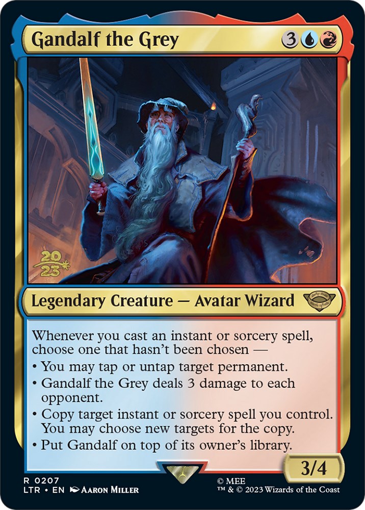 Gandalf the Grey [The Lord of the Rings: Tales of Middle-Earth Prerelease Promos]