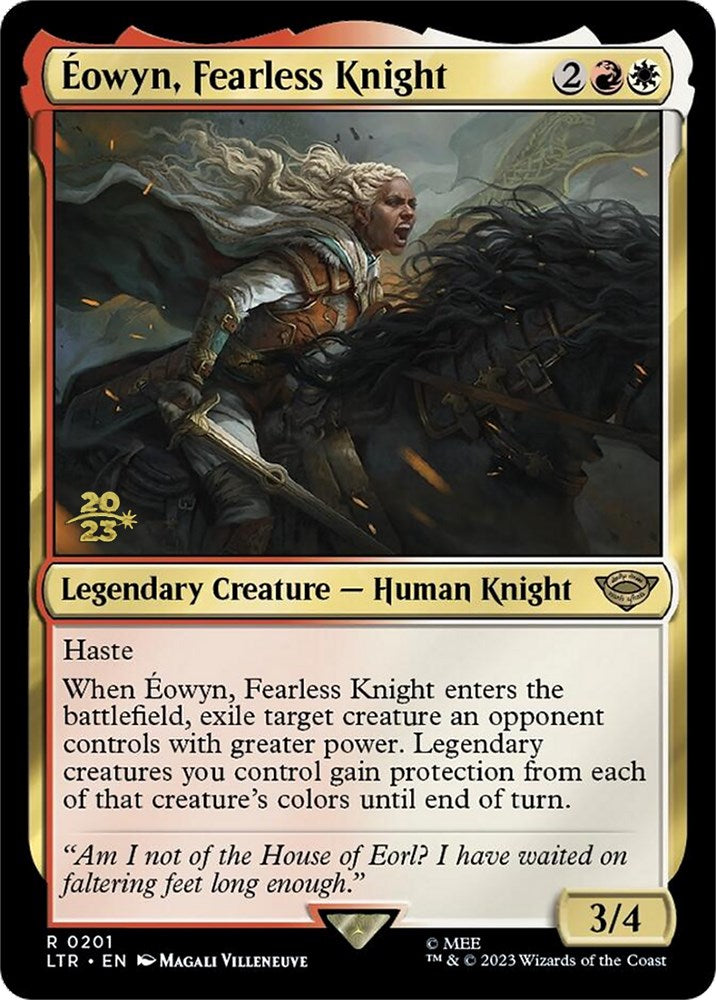 Eowyn, Fearless Knight [The Lord of the Rings: Tales of Middle-Earth Prerelease Promos]