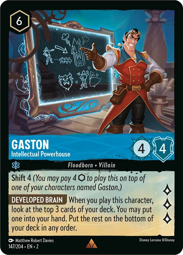 Gaston - Intellectual Powerhouse (147/204) [Rise of the Floodborn]