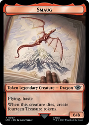 Food (11) // Smaug Double-Sided Token [The Lord of the Rings: Tales of Middle-Earth Tokens]