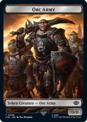 Food (10) // Orc Army (06) Double-Sided Token [The Lord of the Rings: Tales of Middle-Earth Tokens]