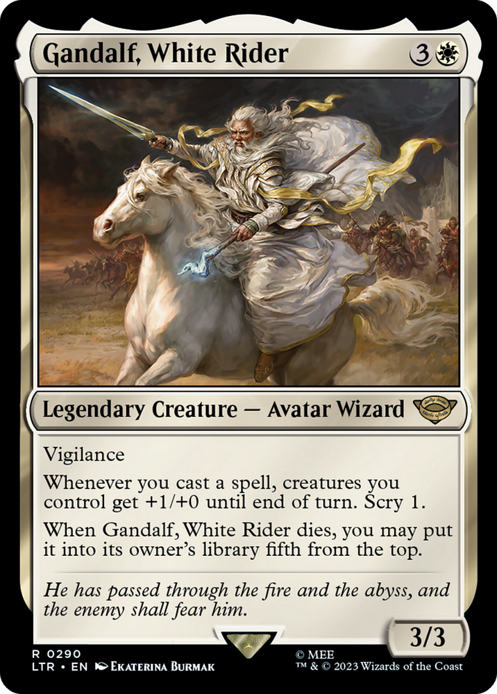 Gandalf, White Rider [The Lord of the Rings: Tales of Middle-Earth]
